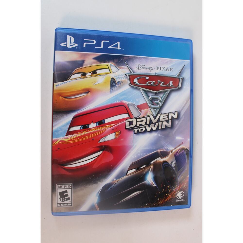 Cars 3: Driven to Win (Sony PlayStation 4, 2017, PS4) Authentic, tested/works